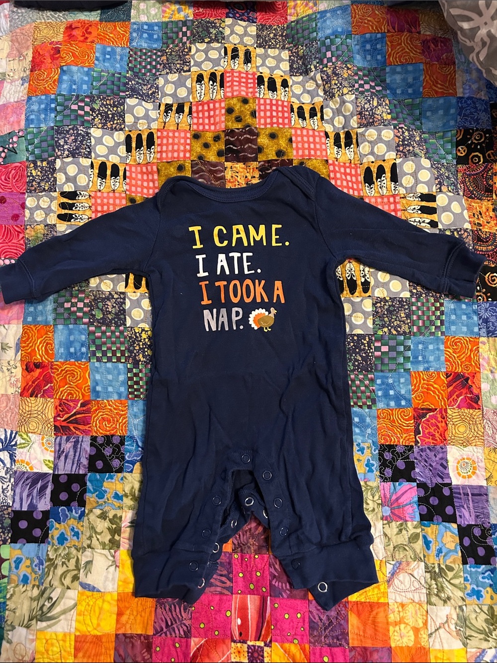 Thanksgiving onesie